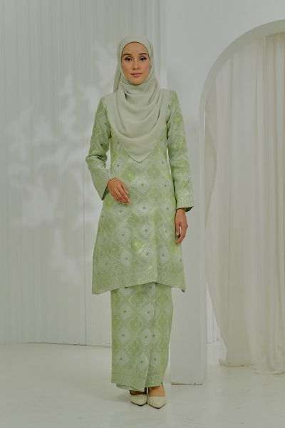 CLASSIC & CLASSY "SONGKET 2.0" SERIES - GREEN APPLE